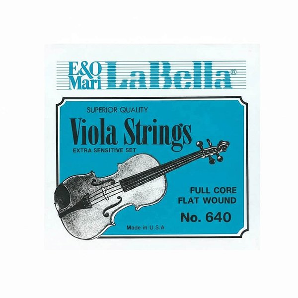 Encordoamento Viola de Arco La Bella Extra Sensitive 640