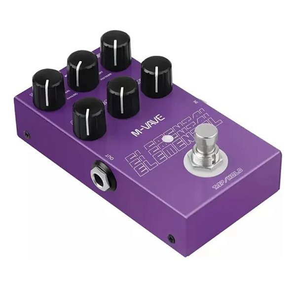 Pedal de Delay M-Vave Elemental Vave 975
