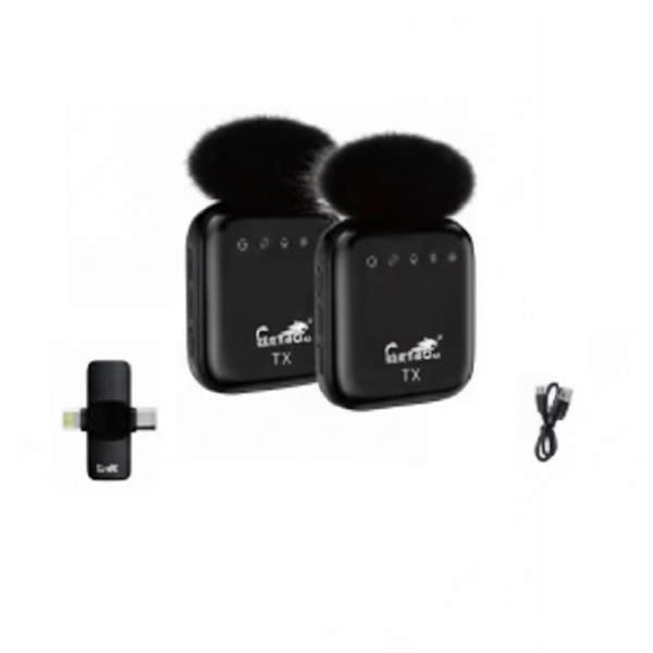 Microfone Lapela Sem Fio Eletromex EL1856