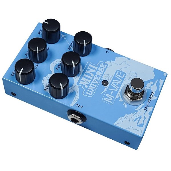 Pedal de Reverb M-Vave Mini Universe Vave 974