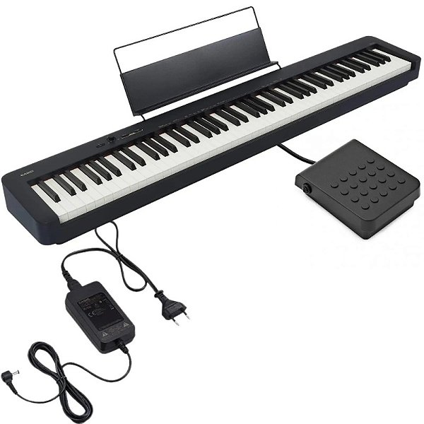 Piano Digital 88 Teclas Casio CDP-S110 Preto 7/8