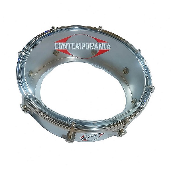 Tamborim 6" Contemporânea Alumínio 203CT