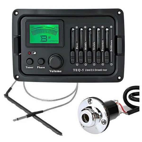 Pré-Amplificador Tagima TEQ 5 para Violão