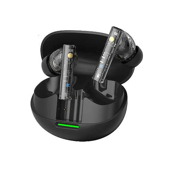 Fone de Ouvido In Ear Sem Fio com Microfone KZ Carol Pro