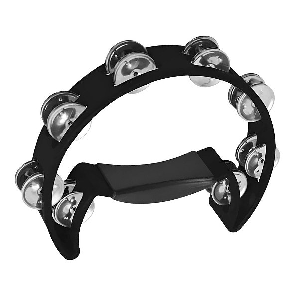 Pandeiro Meia Lua PHX 84 ABS Preto