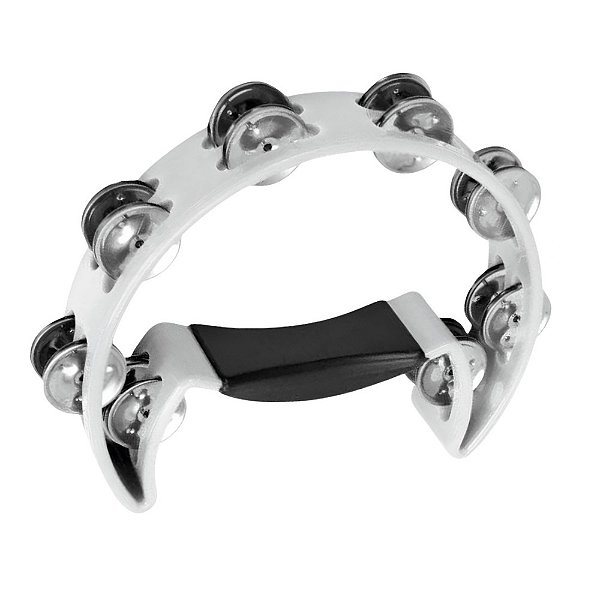 Pandeiro Meia Lua PHX 84 ABS Branco