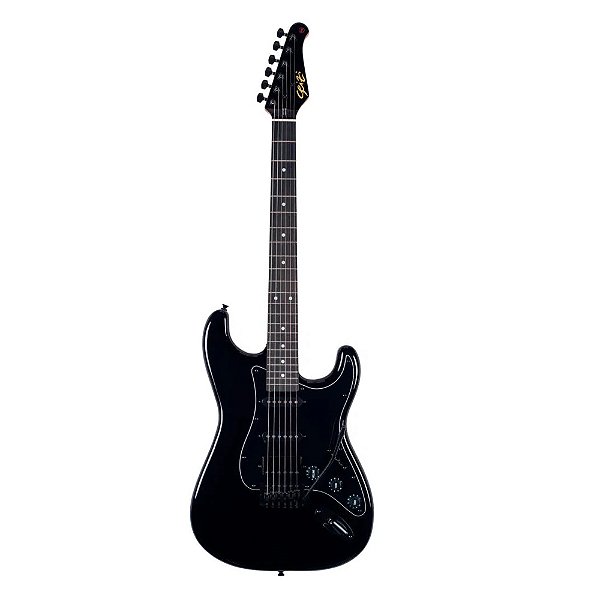 Guitarra Super Stratocaster Seizi Fun Budokan Vintage All Black