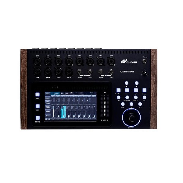 Mesa de Som Digital 16 Canais Duonn LiveBand 16