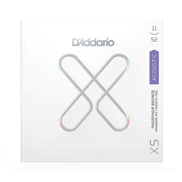 Encordoamento Violão Aço .011 D'Addario Custom Light XSAPB 1152