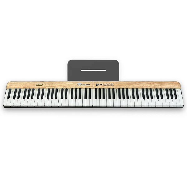 Piano Digital Portátil Mizutani M-LOCK 88 Teclas 7/8 Marfim