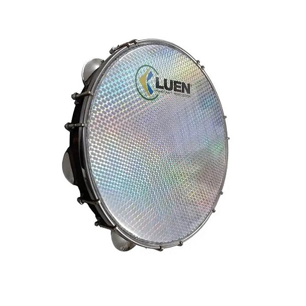 Pandeiro 11" Fórmica Luen 40035PT Preto