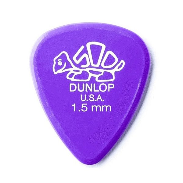 Palheta Dunlop Delrin 500 1.5Mm Lilás