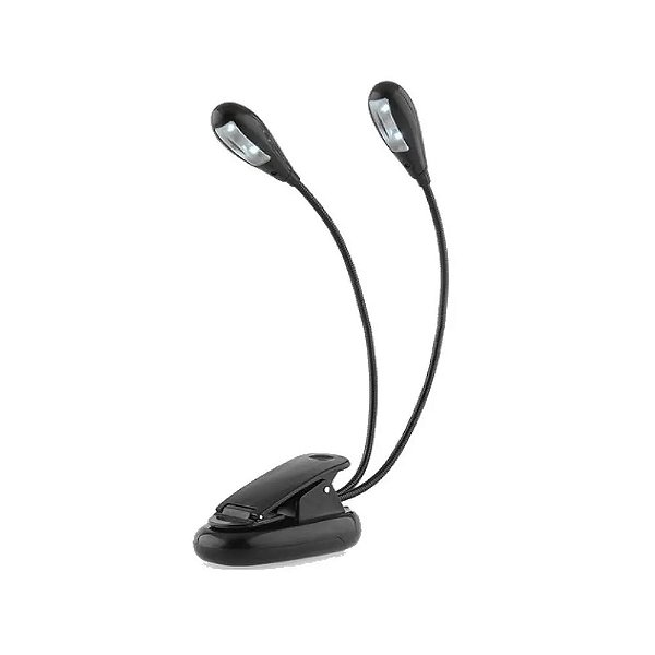 Luminária de Led Haste Dupla com Clip Custom Sound CSL4