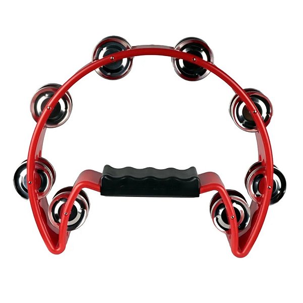 Pandeiro Meia Lua MXT 54.4.2 Vermelho