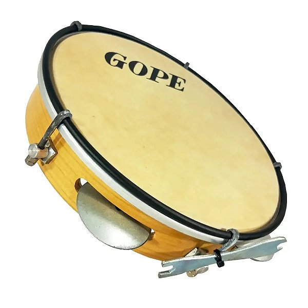 Pandeiro 08" Gope Fórmica e Couro 628PEA
