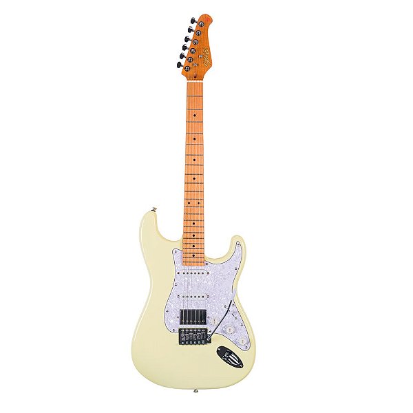 Guitarra Super Stratocaster Seizi Fun Budokan Vintage Olympic White