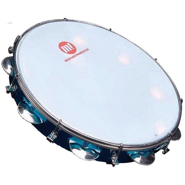 Pandeiro 10" Acrilico PHX 82ABL Azul