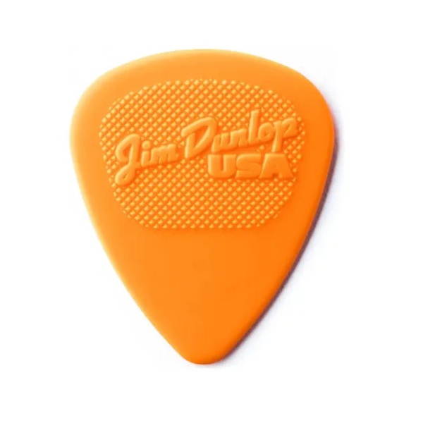 Palheta Dunlop Nylon Midi 0.67 Mm Laranja