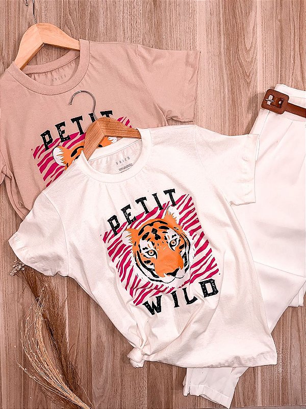 T-shirt Petit Wild Tiger