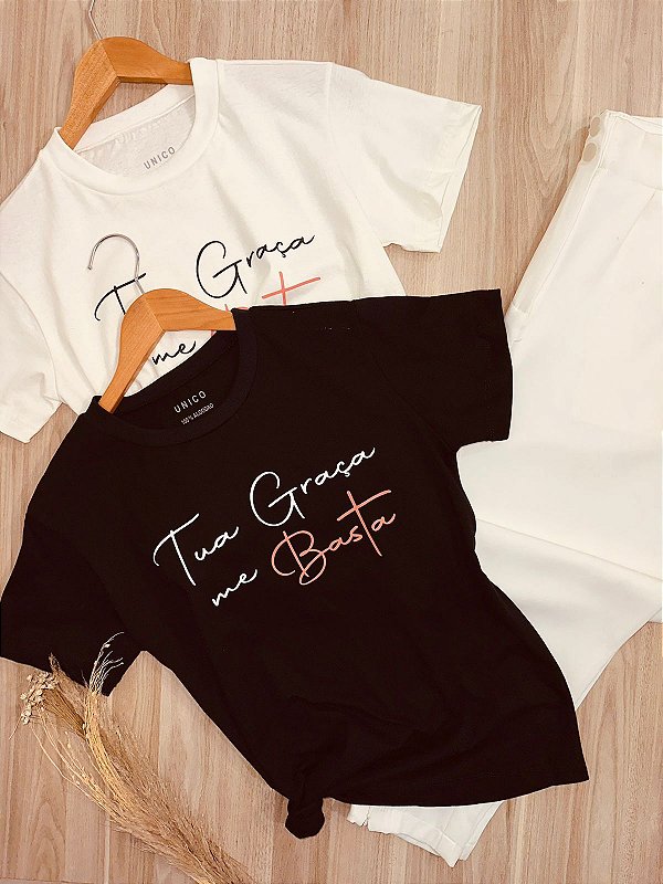 T-shirt Tua Graça me Basta