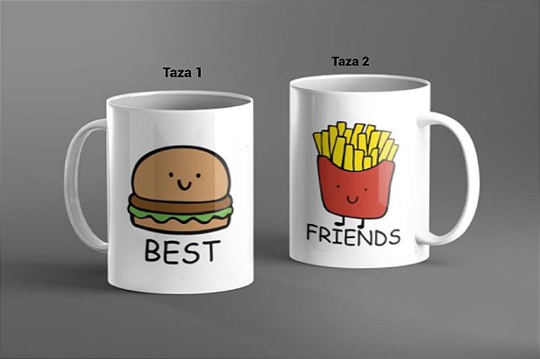 CANECA AMIGOS BEST E FRIENDS