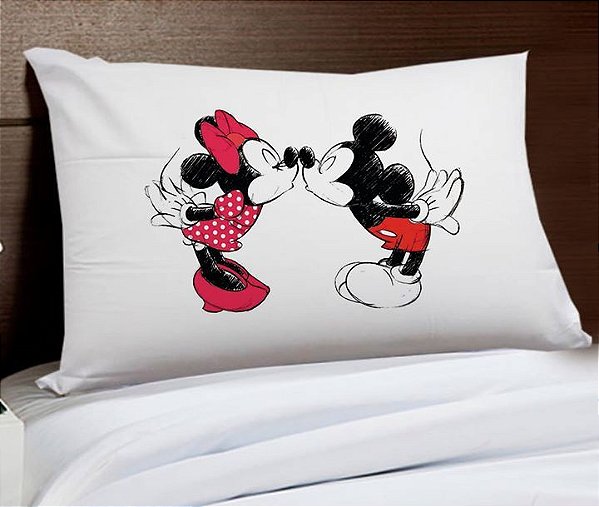 Travesseiro Mickey e Minnie