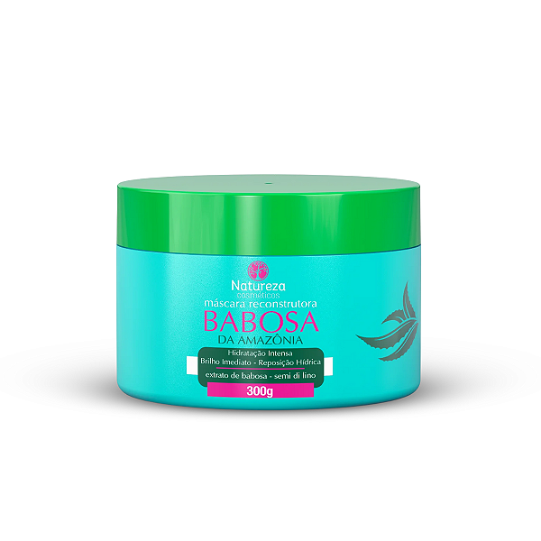 Máscara Home Care 300g Reconstrutora Babosa Natureza