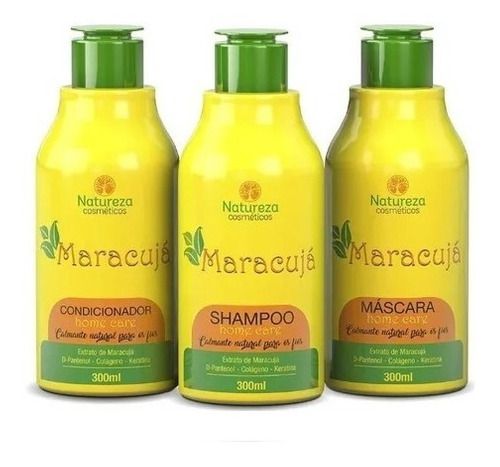 Kit Home Care Reconstrutor Maracujá 300ml Natureza