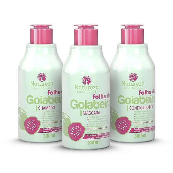 Kit Home Care Folha de Goiabeira 300ml Natureza Cosméticos