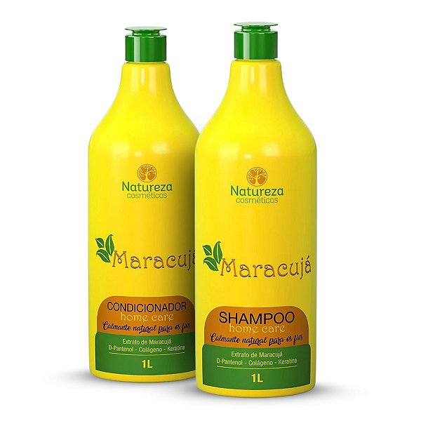 Kit Maracujá Revitalizante Capilar Natureza Cosméticos – 2 PASSOS