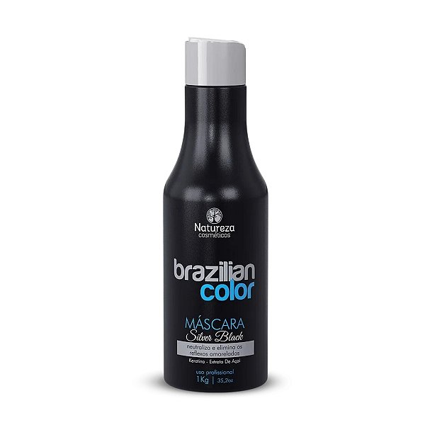 Máscara MATIZADORA SILVER BLACK Natureza​ (Efeito Cinza) 1 Kg