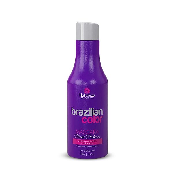 Máscara Matizadora BLOND PLATINUM Natureza - 1 Kg