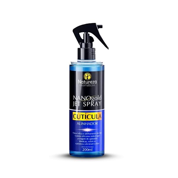 Jet Spray Nano Gold Alinhador Cutícula - 200ml Natureza Cosméticos