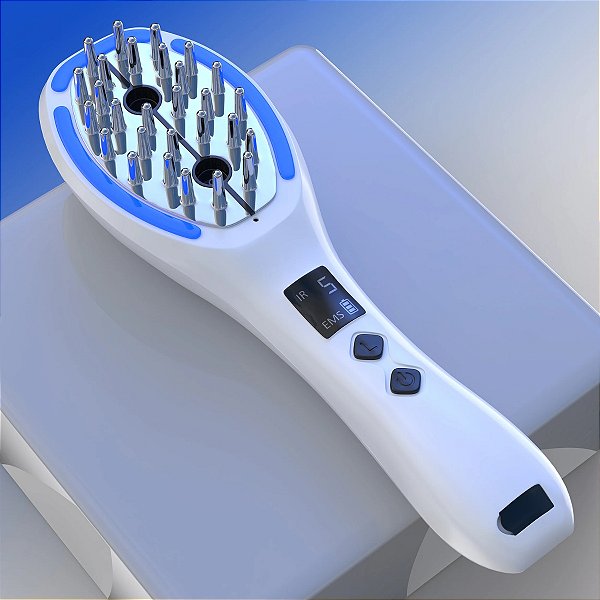 Escova Tecnológica Photo-ION Brush - Nano Gold Professional
