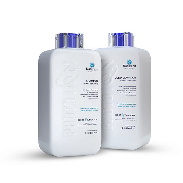 Tratamento Capilar TERAPIA DE OZÔNIO PHOTO-ION - 1 Litro Natureza Cosméticos