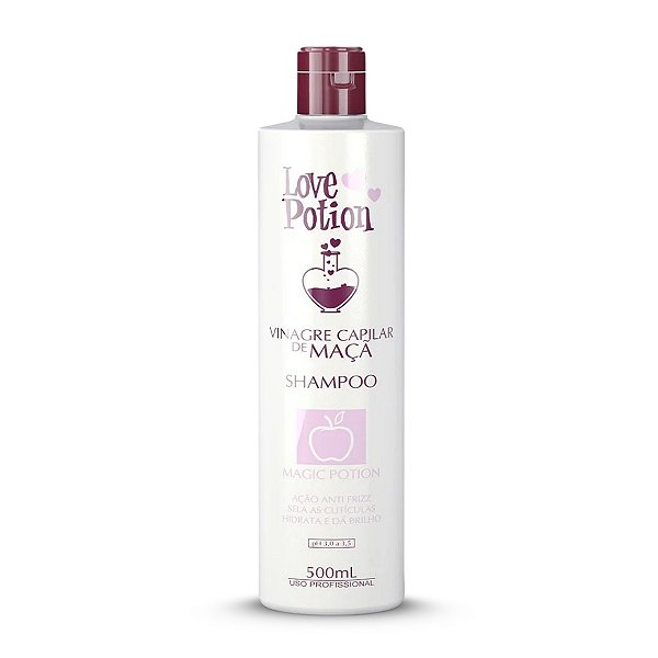 Shampoo Vinagre de Maçã Love Potion - 500g
