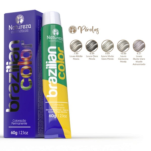 Coloração Capilar PÉROLAS Brazilian Color - 60g