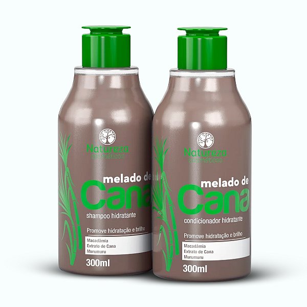 Kit Home Care Melado De Cana (Shampoo + Condicionador) 300ml Natureza Cosméticos