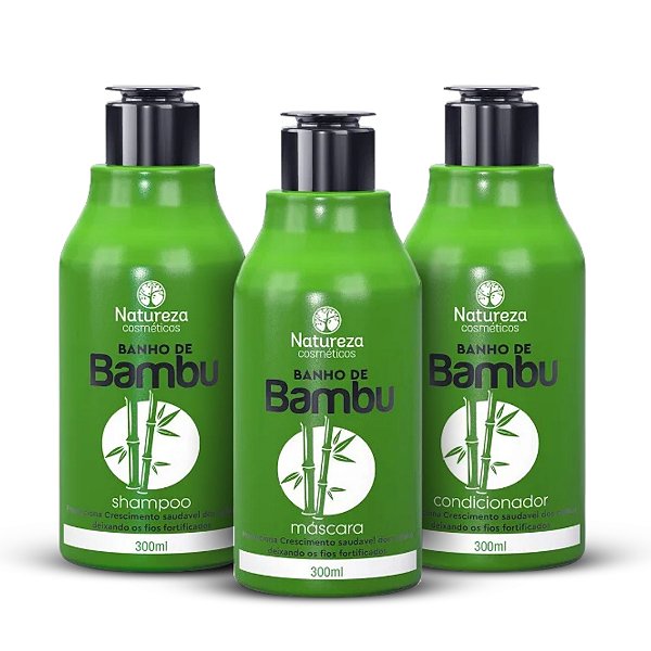 Kit Home Care Banho De Bambu 300ml Natureza Cosméticos