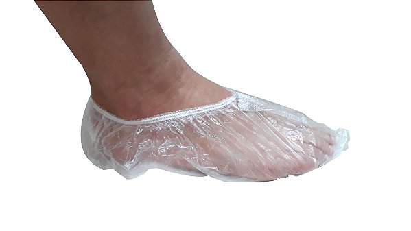 Prope Plástico Sapatilha Descartável Pc C/ 100 Un Higipratic