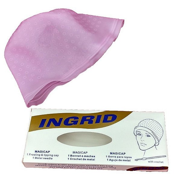 Touca Para Mechas Ingrid Modelo Magicap Com Agulha - Luggui Cosmetics -  Tudo para o Profissional e para o Home Care