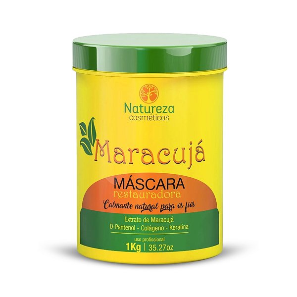 Máscara Maracujá 1 Kg - Natureza Cosméticos
