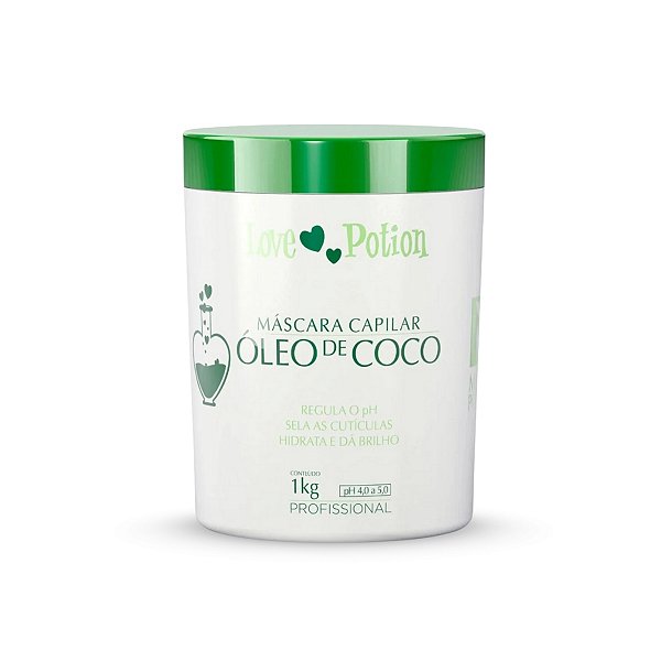 Mascara Hidratante Óleo De Coco 1kg Love Potion
