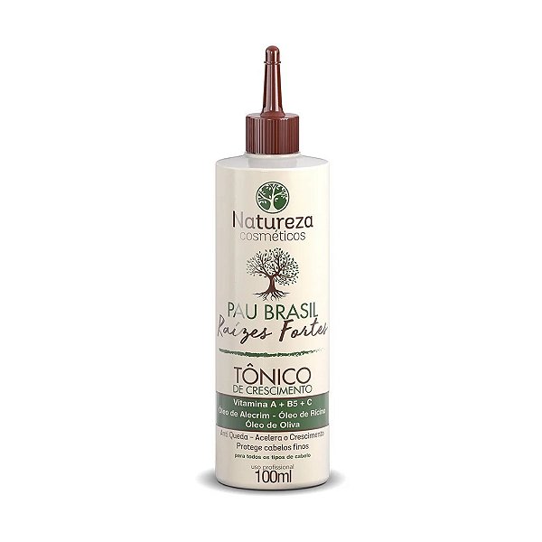 Tônico De Crescimento 100ml Pau Brasil Raiz Forte Natureza