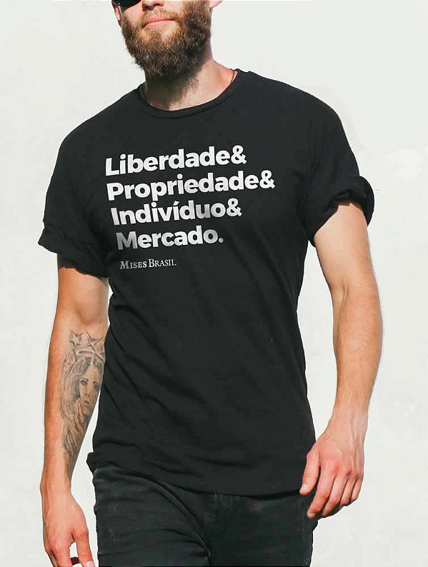 Liberdade, propriedade, indivíduo e mercado - masculino