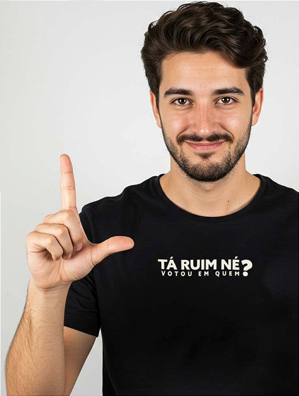 Tá ruim né? Votou em quem? - masculino