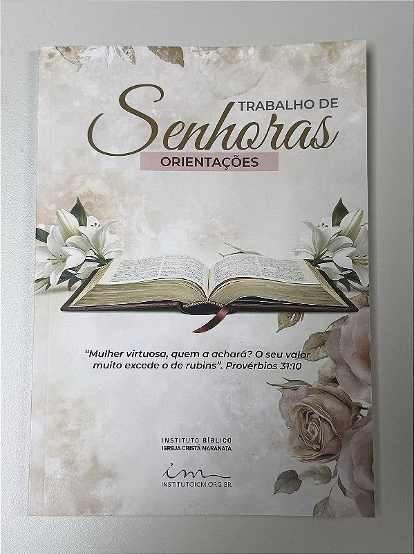 NOVO - Orientações do Trabalho de Senhoras - 2026