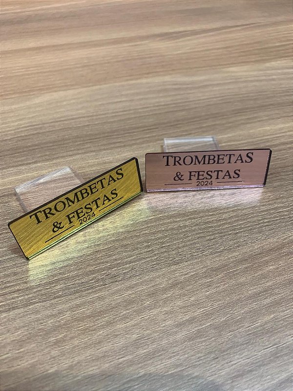 BROCHE - TROMBETAS E FESTAS - 2024 (IMANTADO)