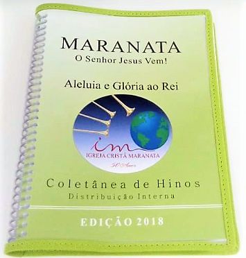 Capa Plástica para Coletânea de Louvores - Diversas Cores