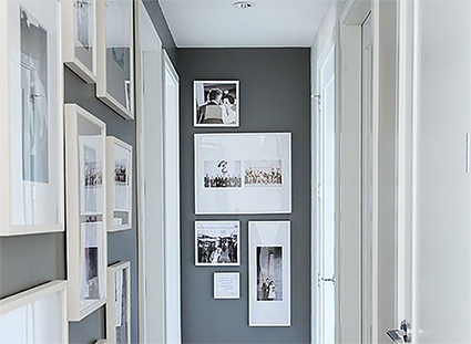 PORTA-RETRATO - Composição com 4 Quadros de Tamanhos Diferentes